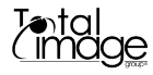Total Image group Logo Black on White