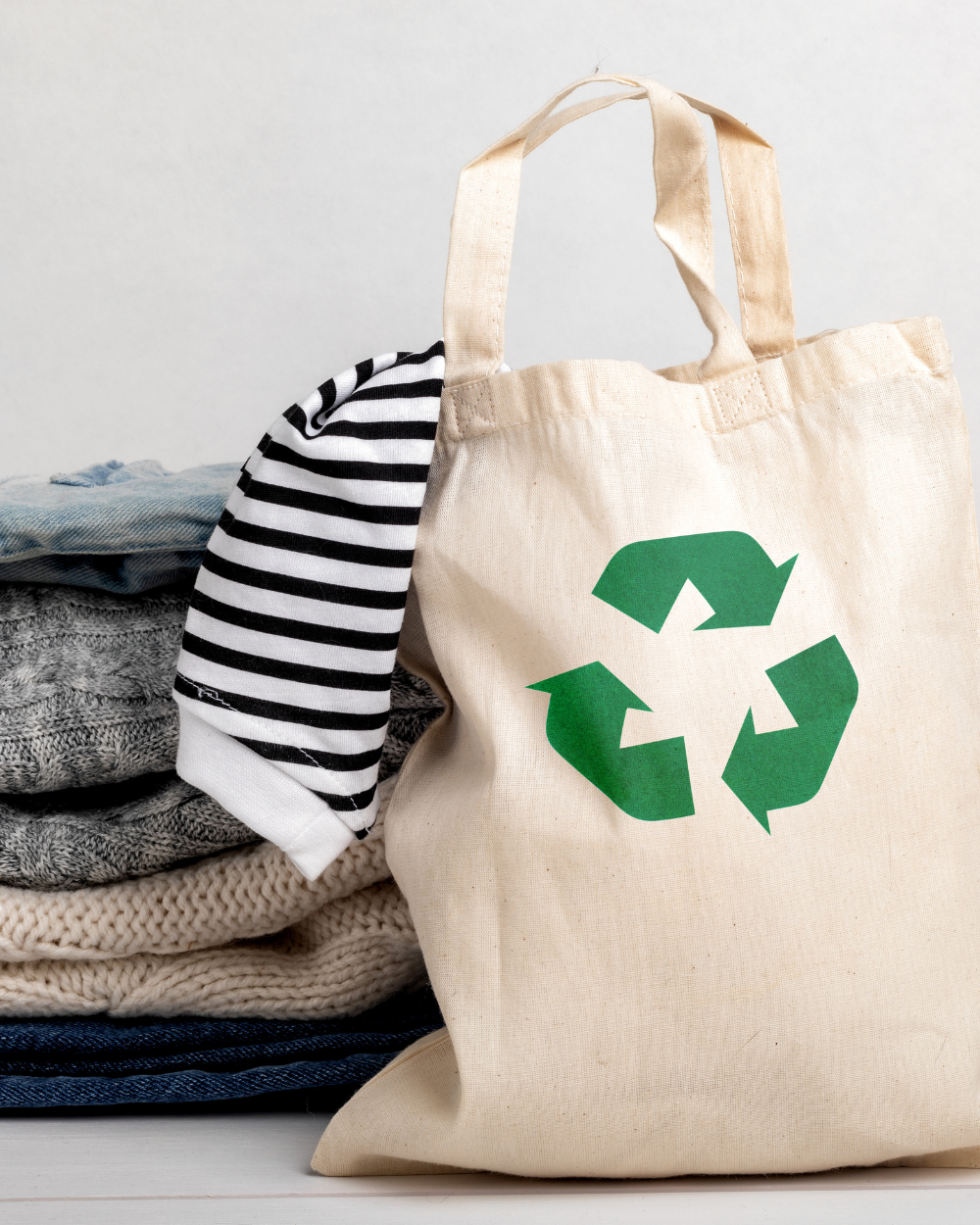 Recycle Bag with clothing